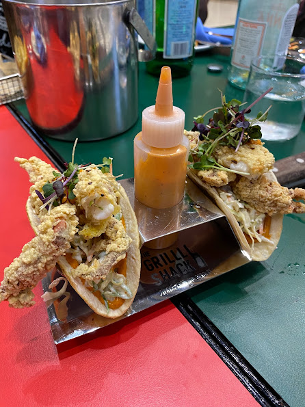 Fried Crab Taco located in Dubai Mall 